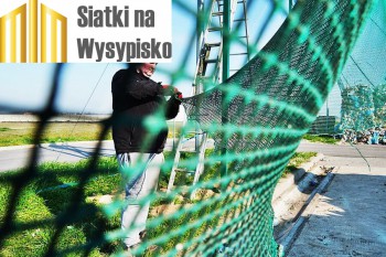 Na ogrodzenie wysypiska - Drobna siatka - Drobne siatki zabezpieczające wysypisko